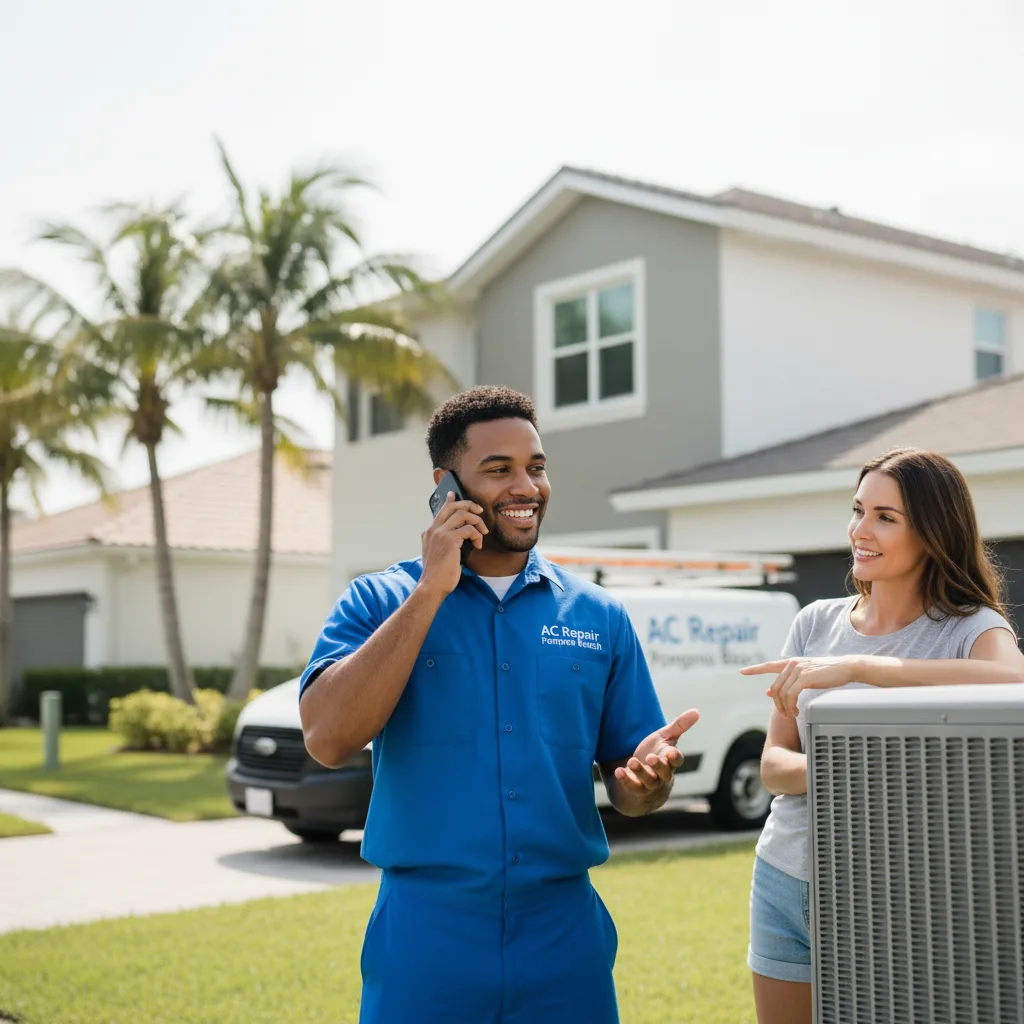 AC Repair Pompano Beach customer support in West Valley City